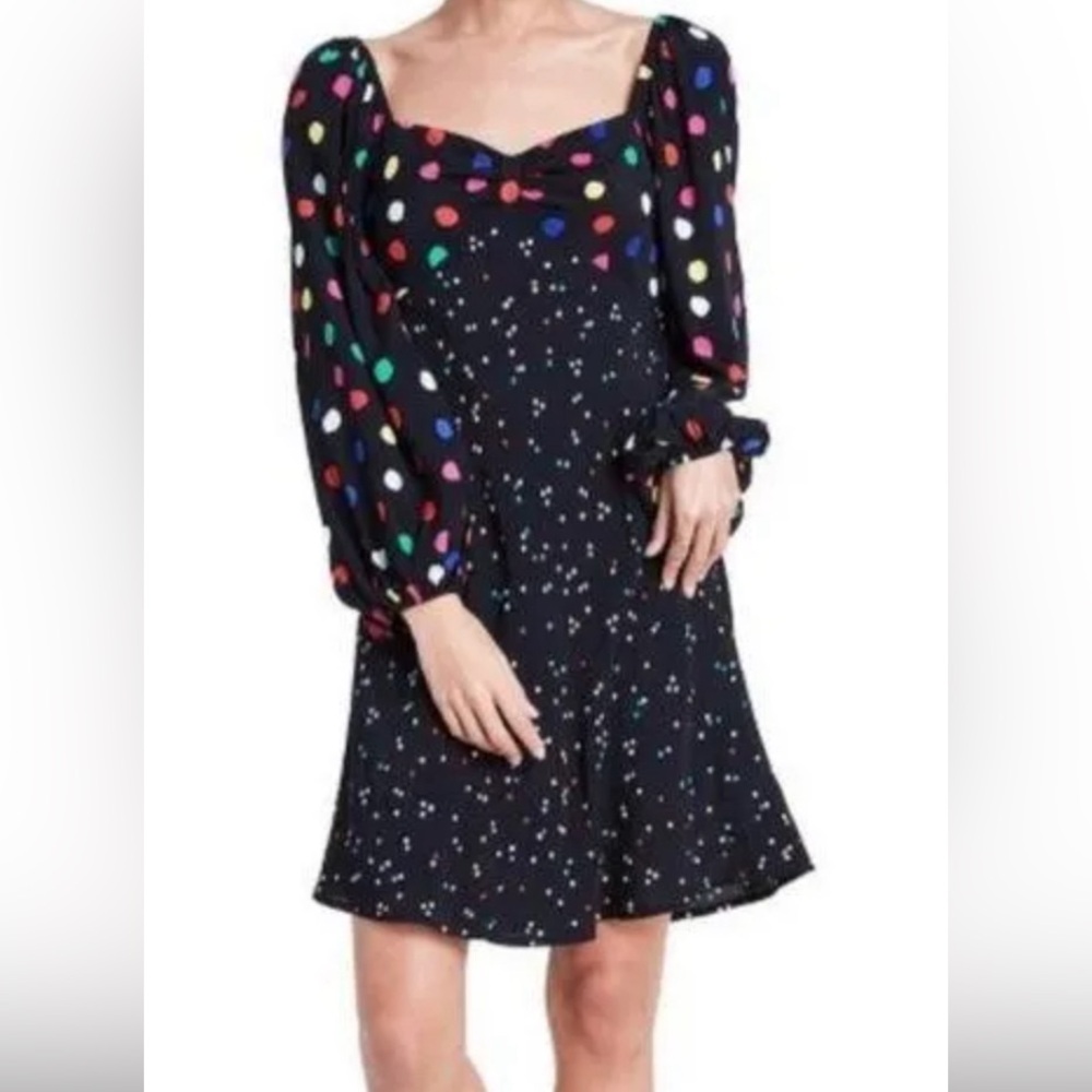 Rixo Polka Dot Dress